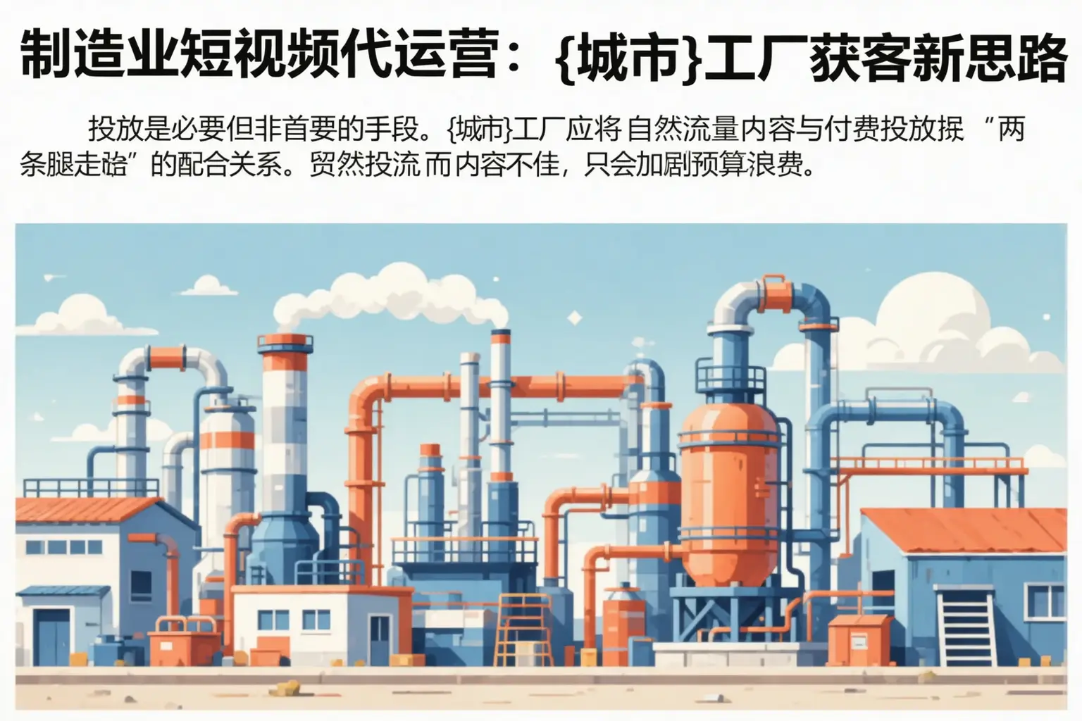 制造业短视频代运营：梅州工厂获客新思路