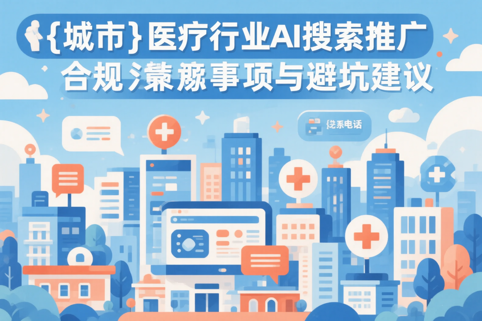 梅州医疗行业AI搜索推广合规注意事项与避坑建议