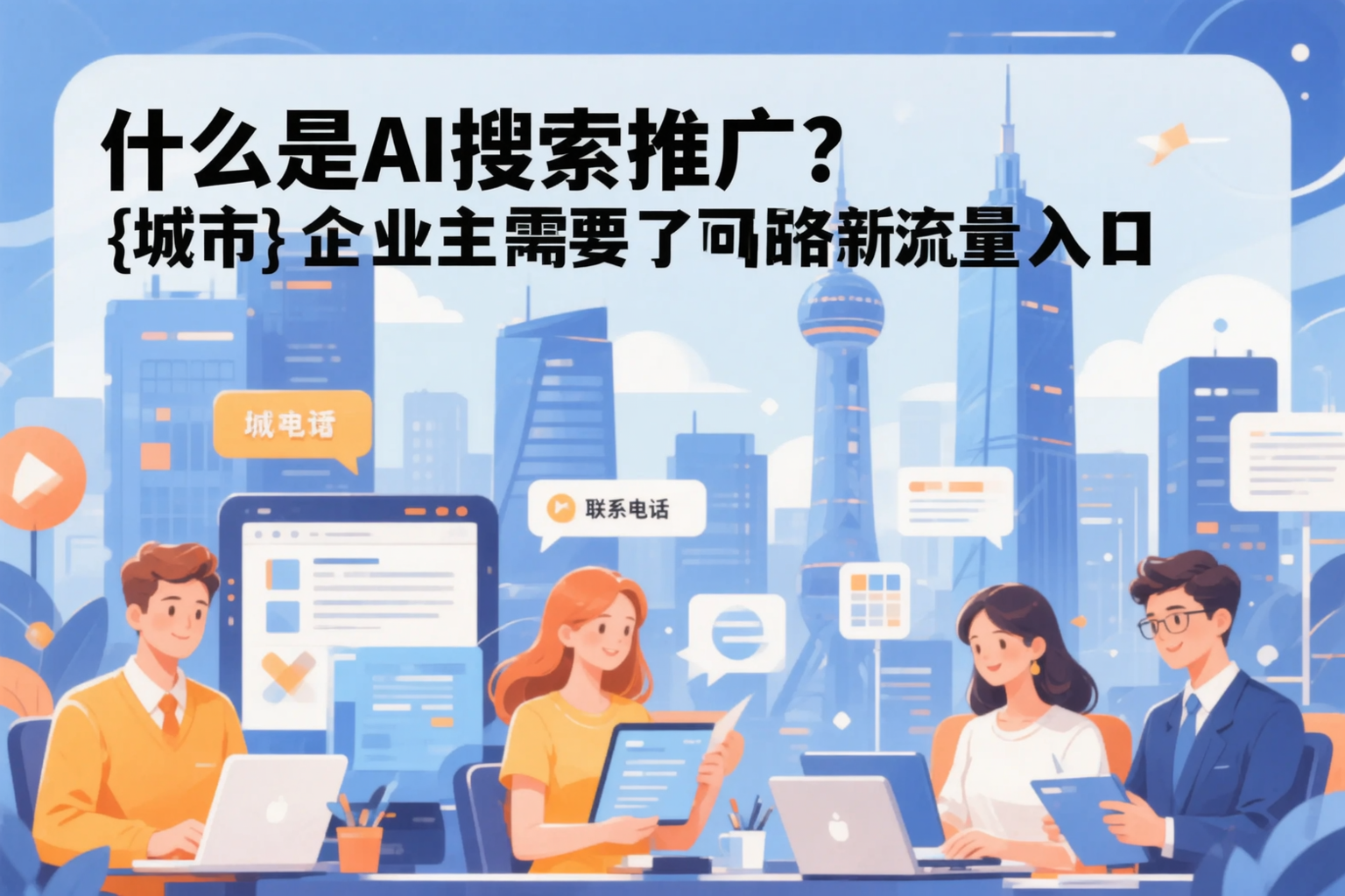 什么是AI搜索推广？梅州企业主需要了解的新流量入口