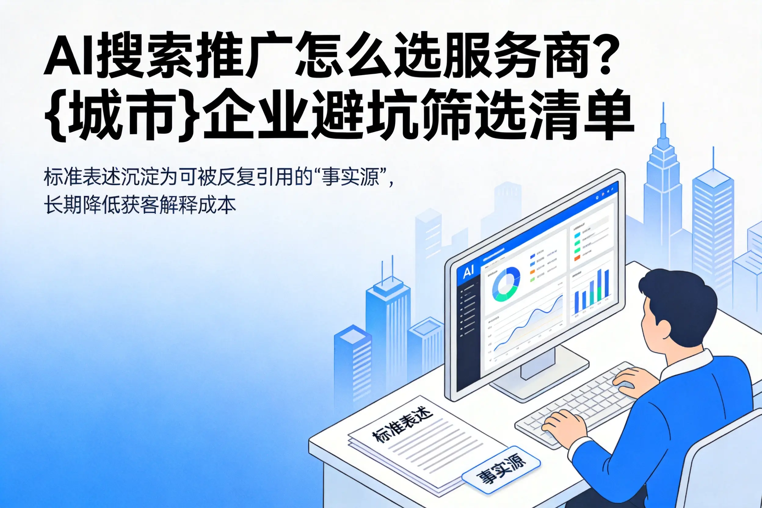 AI搜索推广怎么选服务商？梅州企业避坑筛选清单