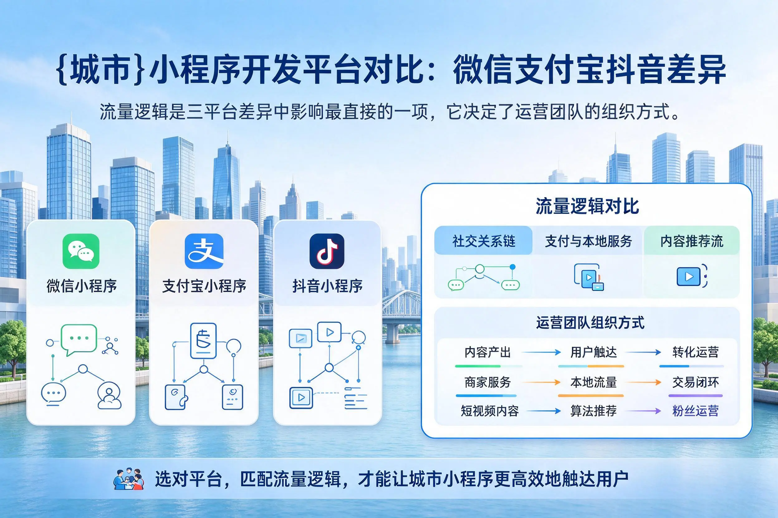 梅州小程序开发平台对比：微信支付宝抖音差异
